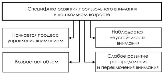 Специфика развития произвольного внимания