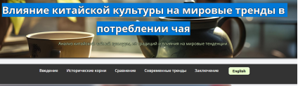 Меню сайта