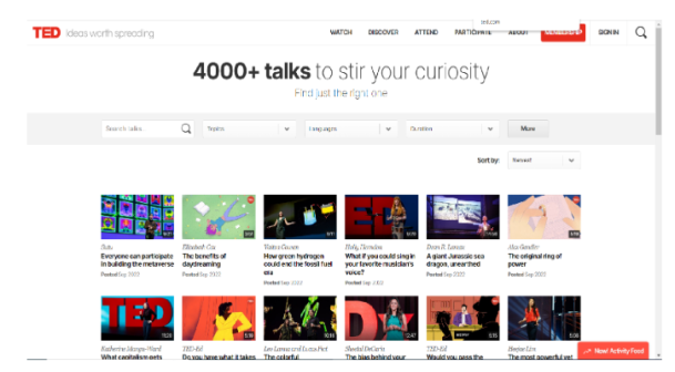 Платформа TED Talks