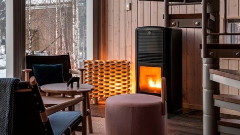 Интерьер жилого дома Arctic Bath