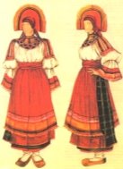 Соединения национальных культур в одежде