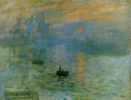Впечатление. Восходящее солнце, Клод Моне, Музей Мармоттан-Моне, 1872 г.