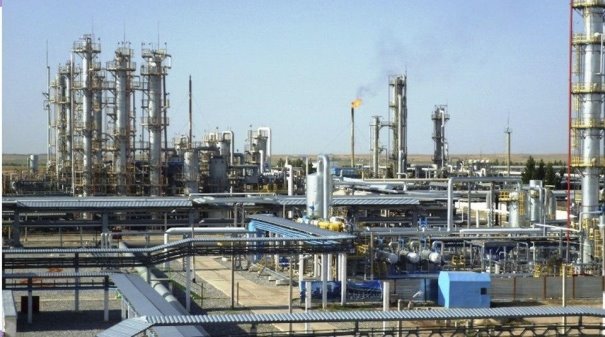 Производство серы на Мубаракском газоперерабатывающем заводе