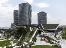 Зеленая кровля ТРЦ Zorlu в Турции