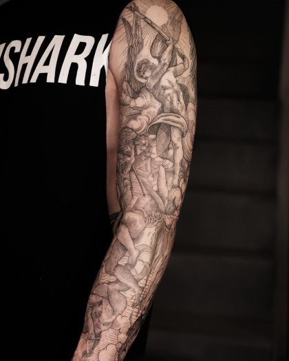 Тату-художник: Lescrowtattoo (Олеся Ковальчук)