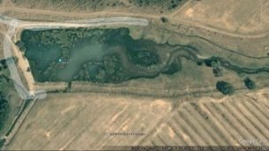 Состояние пруда в 2006 году: Размеры и геометрия до высыхания [6]