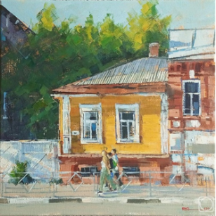 Силантьев В. В. «Самарские этюды. У Динамо», 2023г. [1]