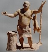 Селджук Ярмамедов. «Мясник» 1983, гипс.