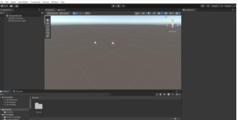 В Unity открыт новый проект