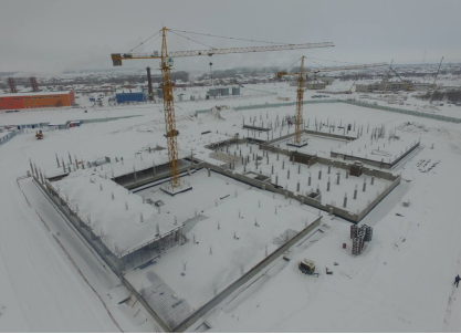 Снимок, полученный с дрона DJI Phantom (создано автором)