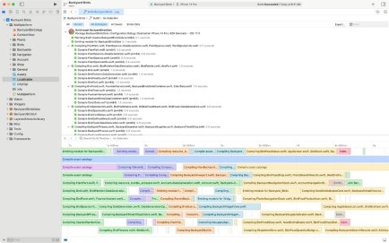 Интерфейс Xcode