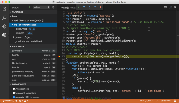 Интерфейс Visual Studio Code