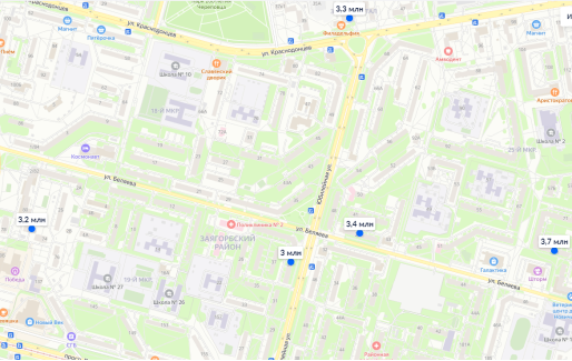 Продажа квартир в Заягорбском районе г. Череповец [10]