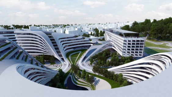 Многоцелевой комплекс Beko Masterplan в Белграде