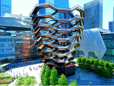 Пример многофункционального делового центра (Hudson Yards, Нью-Йорк)
