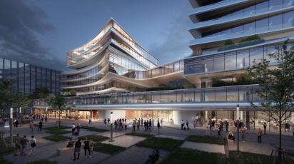 Центральный бизнес-стадион, спроектированный Zaha Hadid Architects