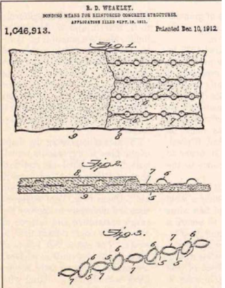 Патент Р. Викли от 1912 года, США