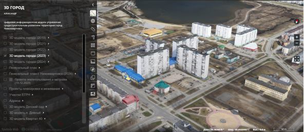 3D-портал города Нижневартовск