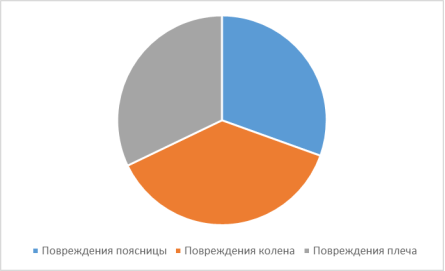 Статистика повреждения мышц у пауэрлифтеров [3]