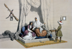 «Черкесские княгини. Правый берег Кубани». Фероджо Ф. А. 1838 г. [8, ил. 18]