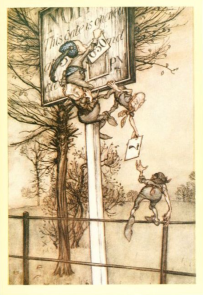 «These tricky fairies sometimes change the board on a ball night»