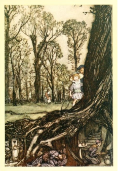 «Fairies are all more or less in hiding until dusk»