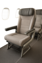 Итоговая визуализация дизайн-исследования авиакресел от Copilot