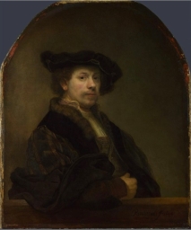Рембрандт. Автопортрет в возрасте тридцати четырёх лет. 1640.