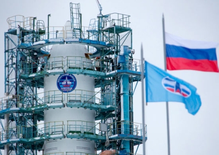 Разгонный блок «Фрегат» в составе космической головной части на стартовом комплексе
