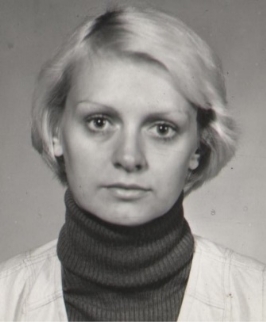 Супруга Тийта Раймондовича Тамби — Айде Тамби, получившая переходящий приз среди работников молочного хозяйства. Фото из архива Пярнуского комбината молочных продуктов (г. Пярну). Источник: Eesti Piimandusmuuseum SA. EPiM FK 2784