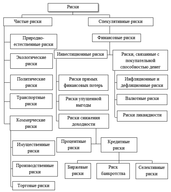 Виды рисков