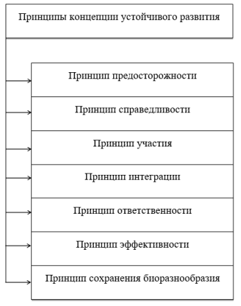 Принципы концепции устойчивого развития