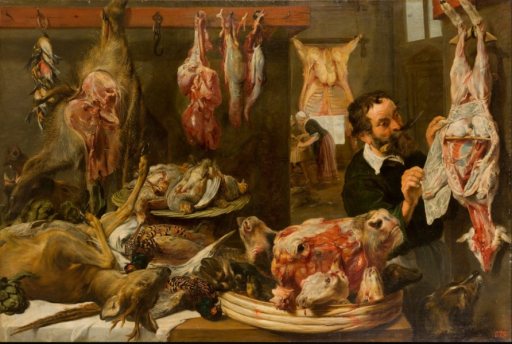 Франс Снейдерс «Мясная лавка», 1630-е. ГМИИ им. А. С. Пушкина. Холст, масло. 135 х 210 см