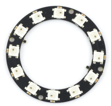 Кольцо из адресных светодиодов WS2812B