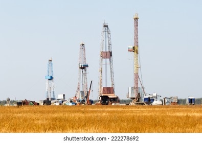 Oil Gas Drilling Rig Russia Stock Photo 222278692 | Shutterstock
