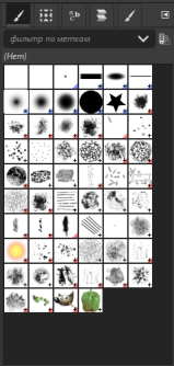 Схематичный контур в GIMP