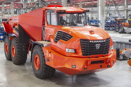 Беспилотный грузовой автомобиль на базе Камаза