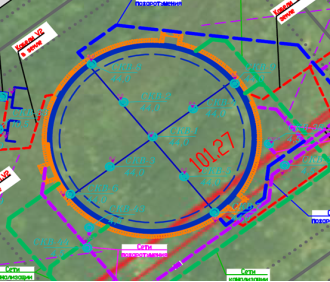 Схема геологических выработок (составлено автором)