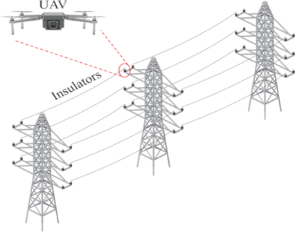 БПЛА при аэрофотосъёмке трассы ВЛЭ