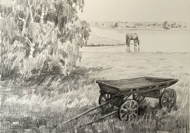 Утро Осипа Кустова (худ. Назар Азаматов)