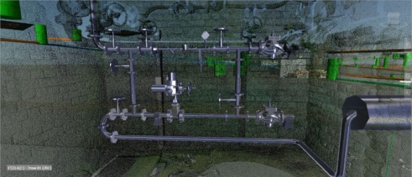 Моделирование объектов в облаке точек помещения