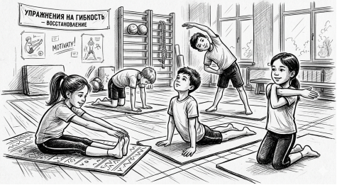 Упражнения на статическую растяжку