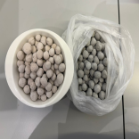 Обжиг гранул в печи при температурах 950, 1000 °C, время выдержки 1 ч.