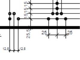 Переработка фартука путем перемещения нижнего пучка арматуры на 5 мм вверх