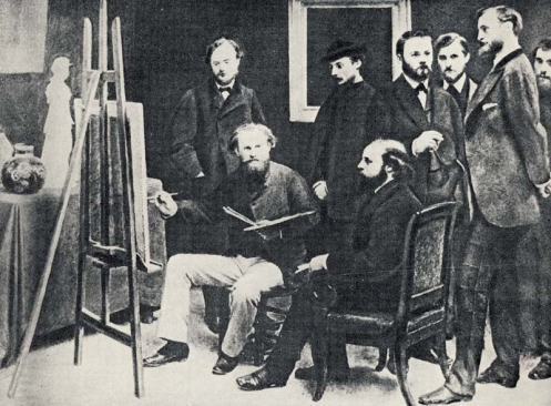 Выставка «Салона отверженных» 15 мая 1874 года. Париж