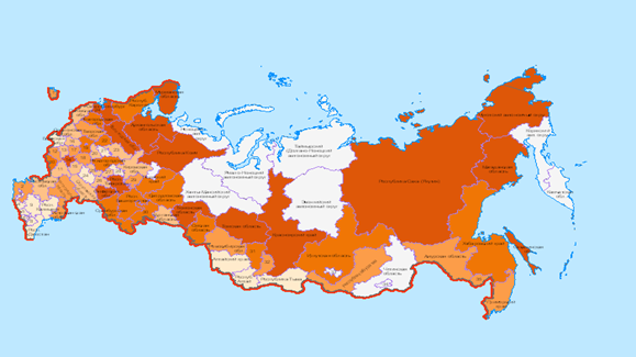 Карта России