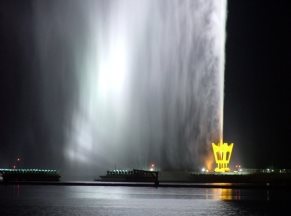 Фонтан короля Фахда, Джидда (King Fahd's Fountain), самый высокий фонтан мира, Саудовская Аравия