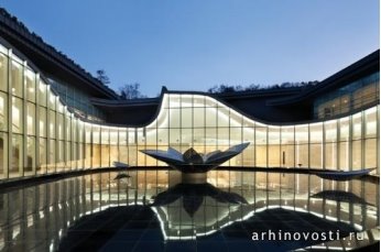 Крематорий Memorial Park от Haeahn Architecture. Сеул, Южная Корея.