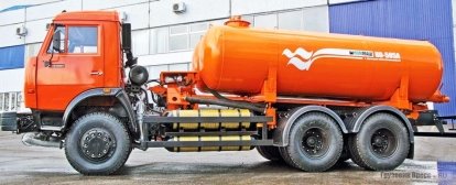 Вакуумная машина КО-505А на метане производства арзамасского ОАО «КОММАШ»
