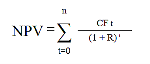 Formula NPV